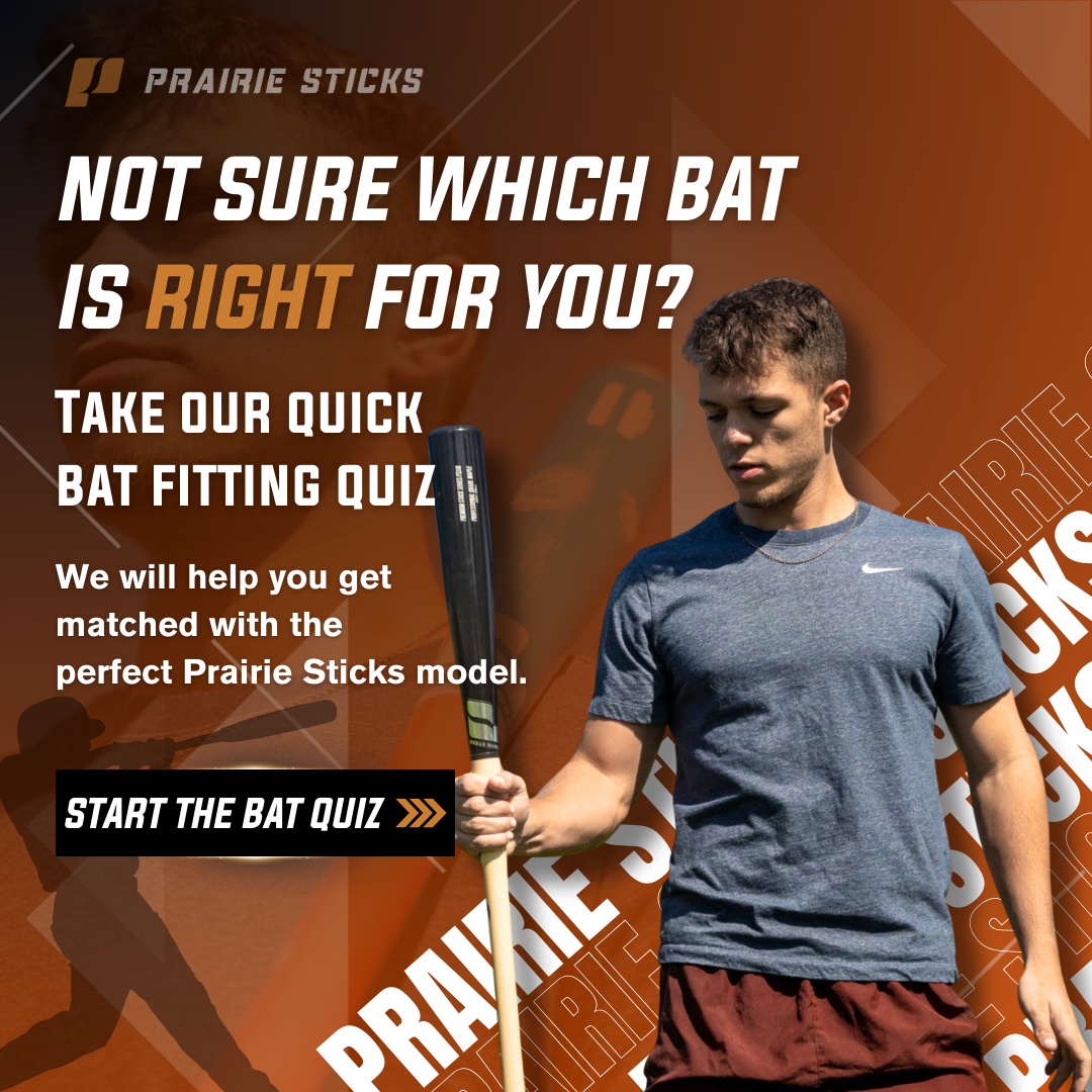 Prairie Sticks Bat Company - Custom Maple, Birch and Ash Baseball Bats