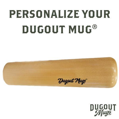 Personalize Your Dugout Mug® | Baseball Bat Mug