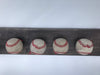 Vintage Bat Rack with Used Baseballs