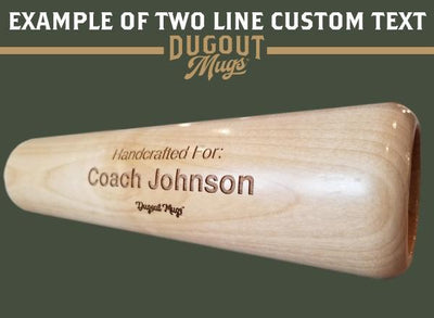 Personalize Your Dugout Mug® | Baseball Bat Mug