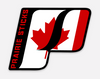 LARGE CANADA PS BAT DECAL