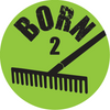 BORN 2 RAKE KNOB DECAL